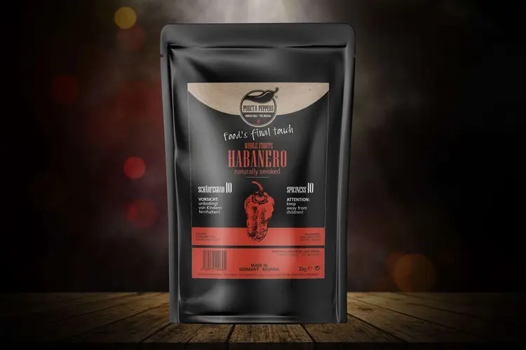 Puszta Peppers GmbH Beuteletiketten Habanero
